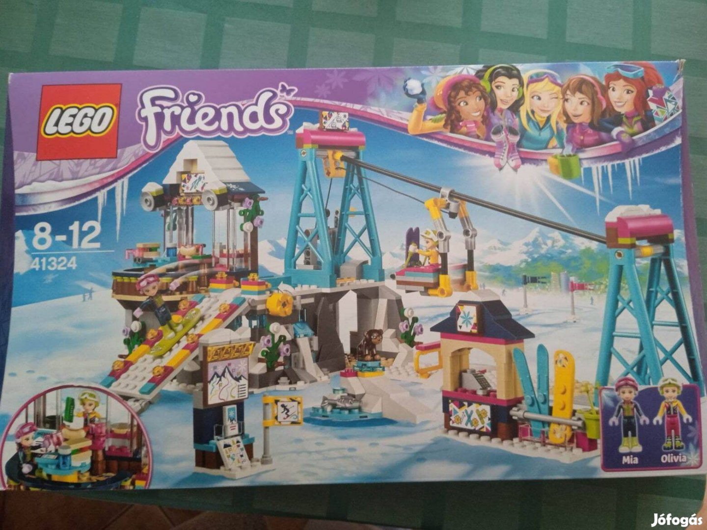 LEGO Friends - Sífelvonó a havas üdülőhelyen