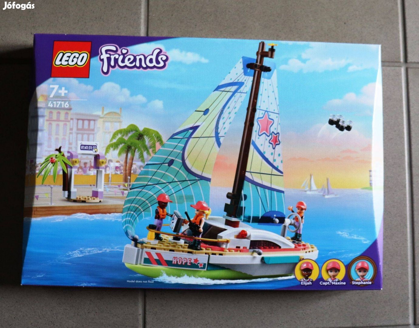 LEGO Friends - Stephanie vitorlás kalandja (41716)