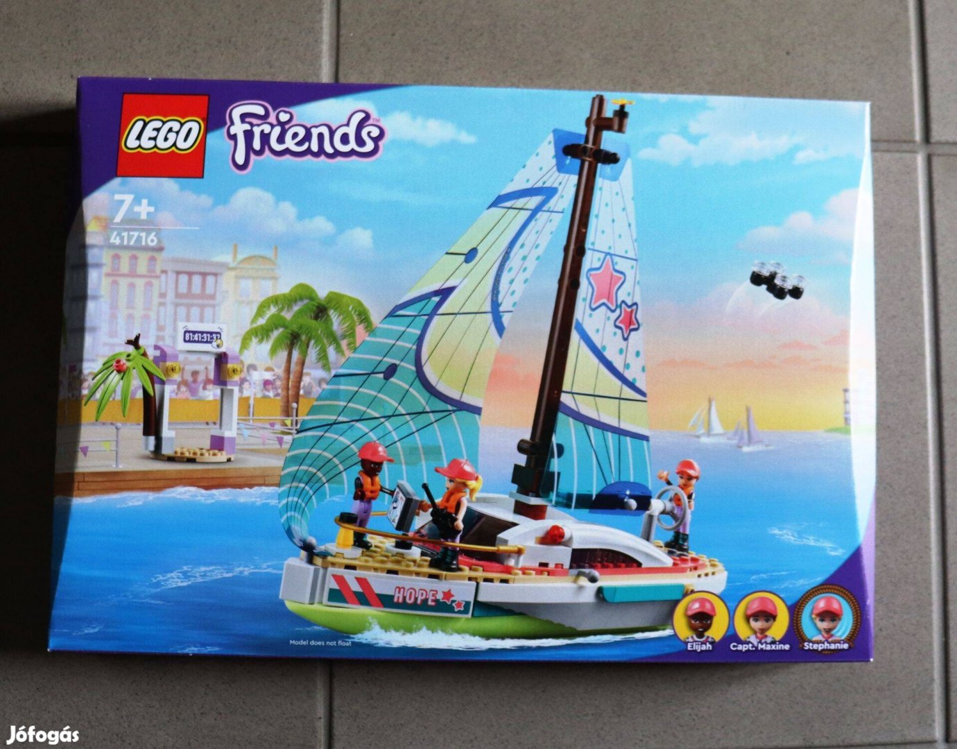 LEGO Friends - Stephanie vitorlás kalandja (41716)