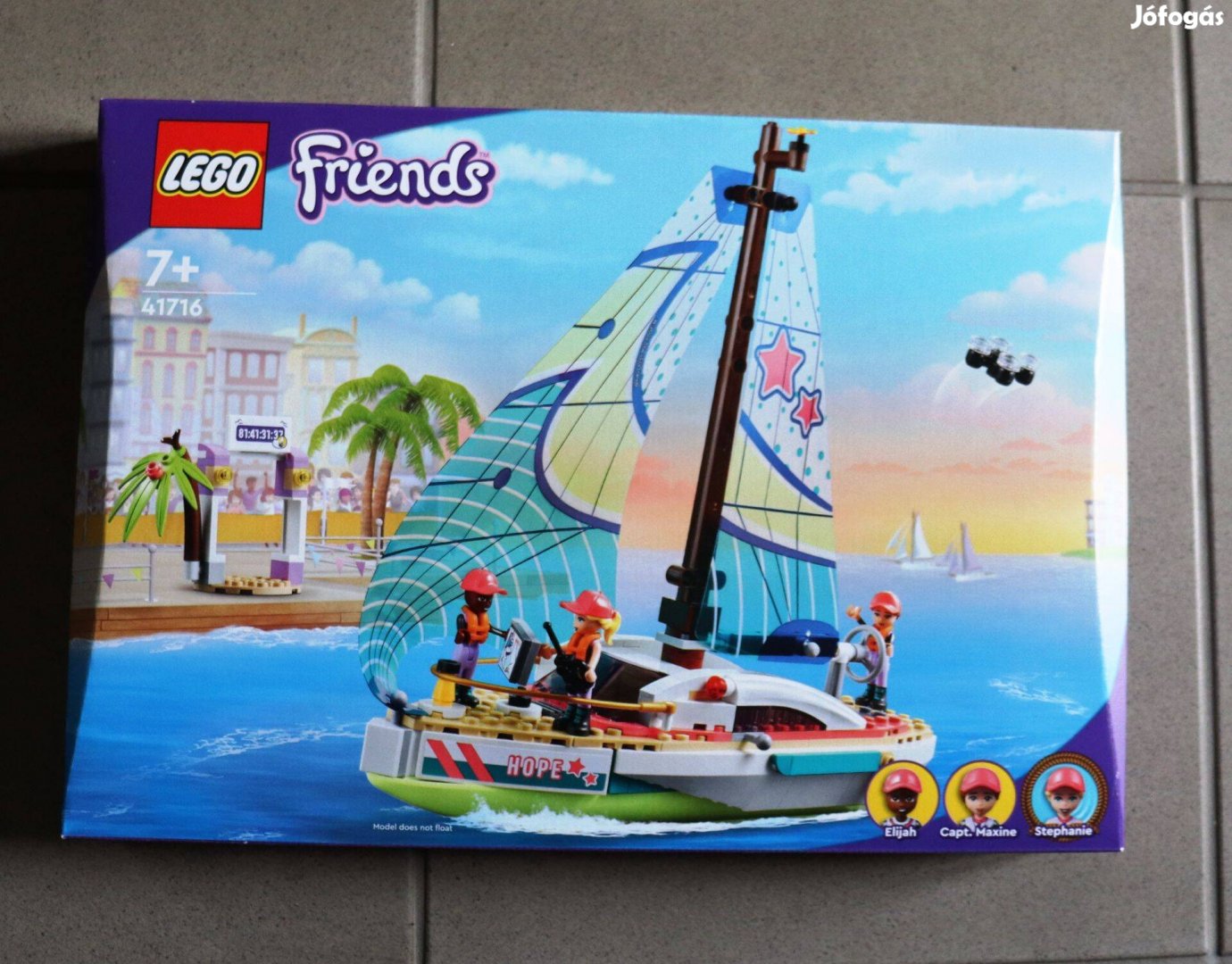 LEGO Friends - Stephanie vitorlás kalandja (41716)