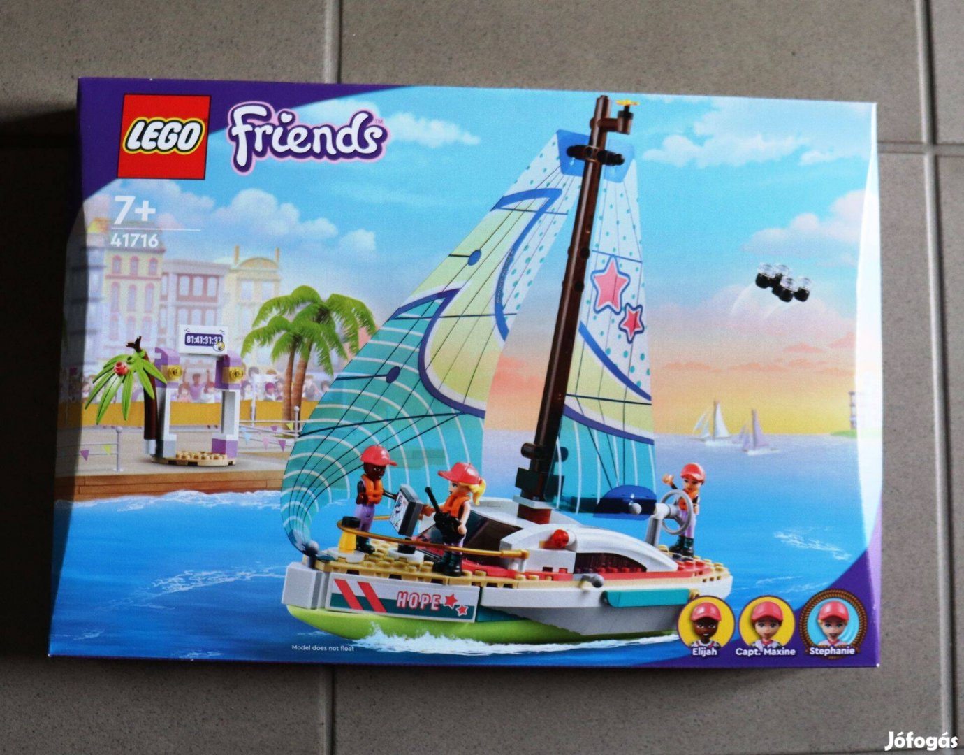 LEGO Friends - Stephanie vitorlás kalandja 41716