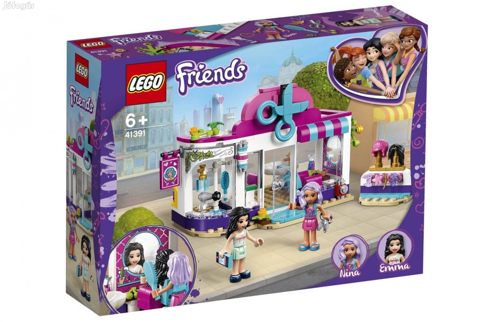 LEGO Friends - fodrászat (doboz nélkül)