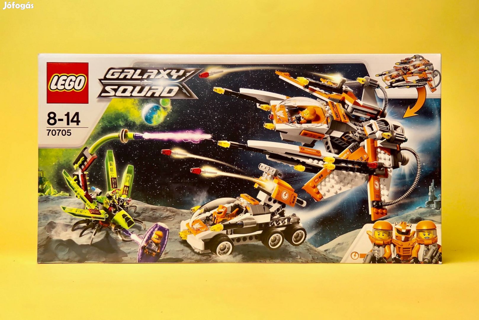 LEGO Galaxy Squad 70705 Bogáreltávolító, Új, Bontatlan