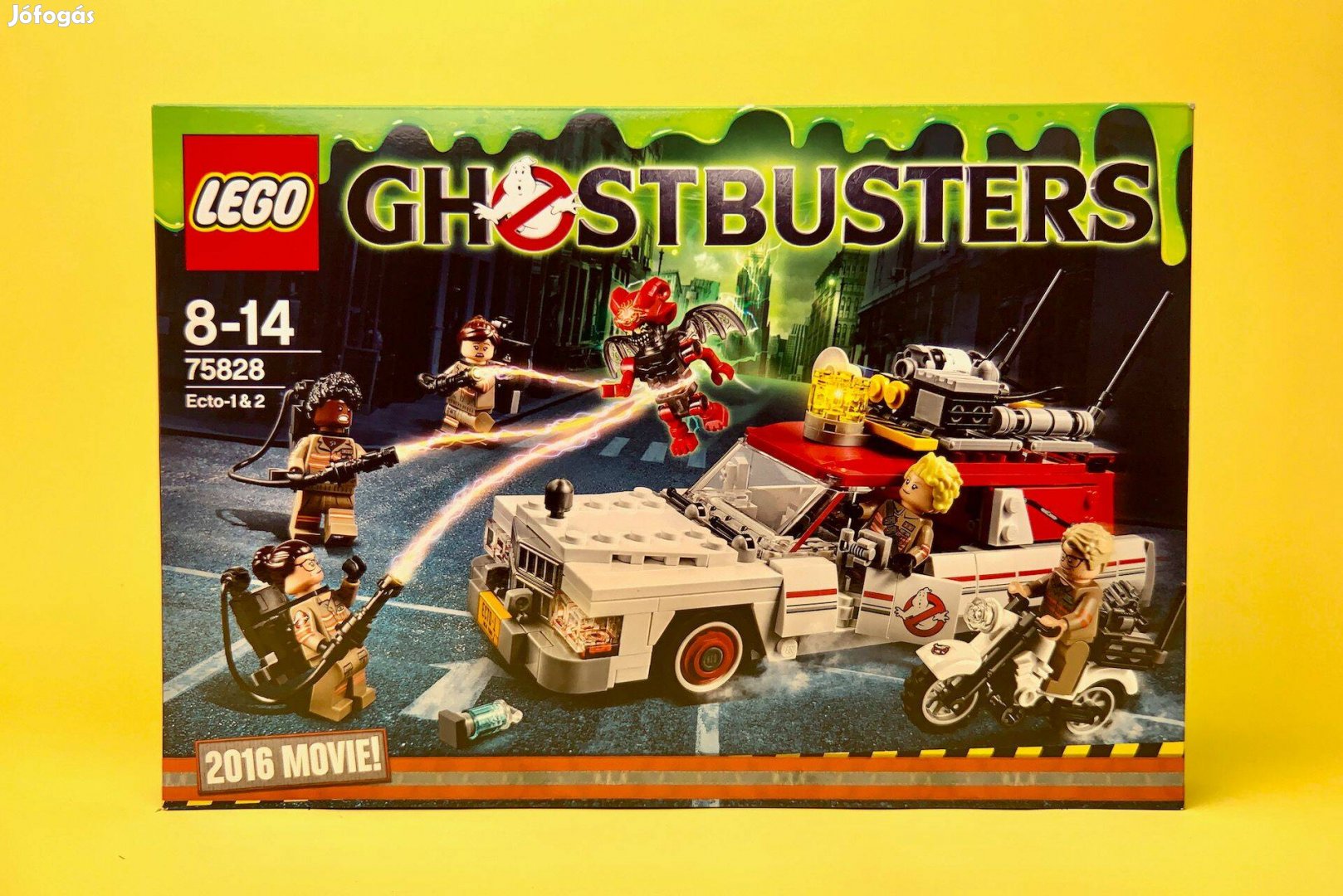 LEGO Ghostbusters 75828 Ecto-1 & 2, Új, Bontatlan