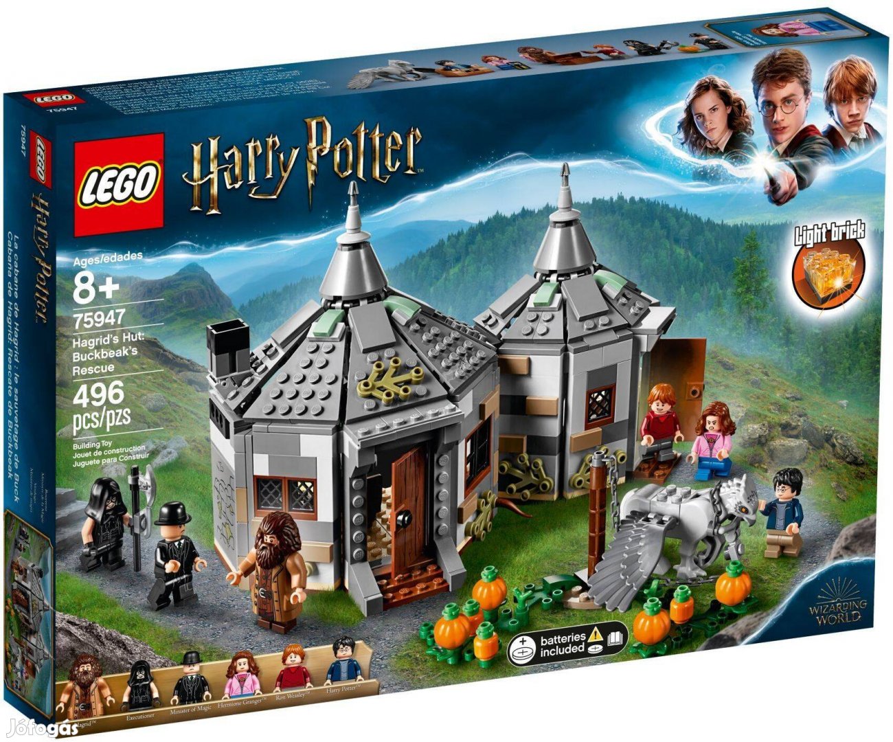 LEGO Harrty Potter 75947 Hagrid's Hut: Buckbeak's Rescue új, bontatlan