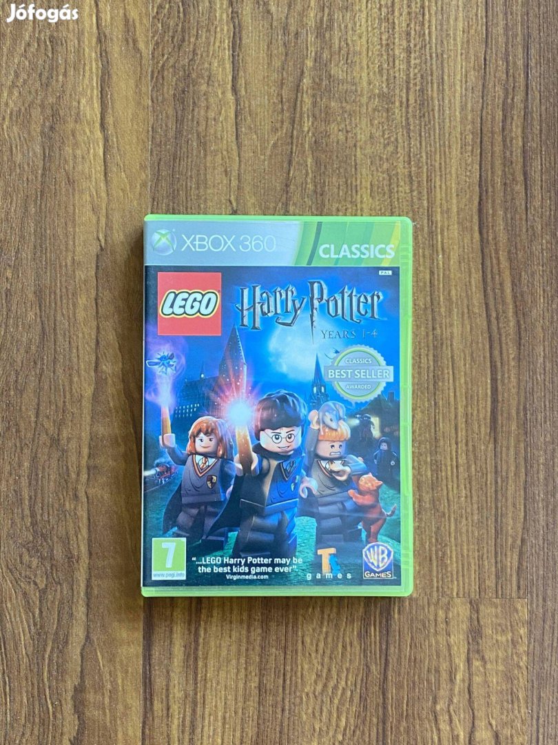 LEGO Harry Potter 1-4 years eredeti Xbox 360 játék