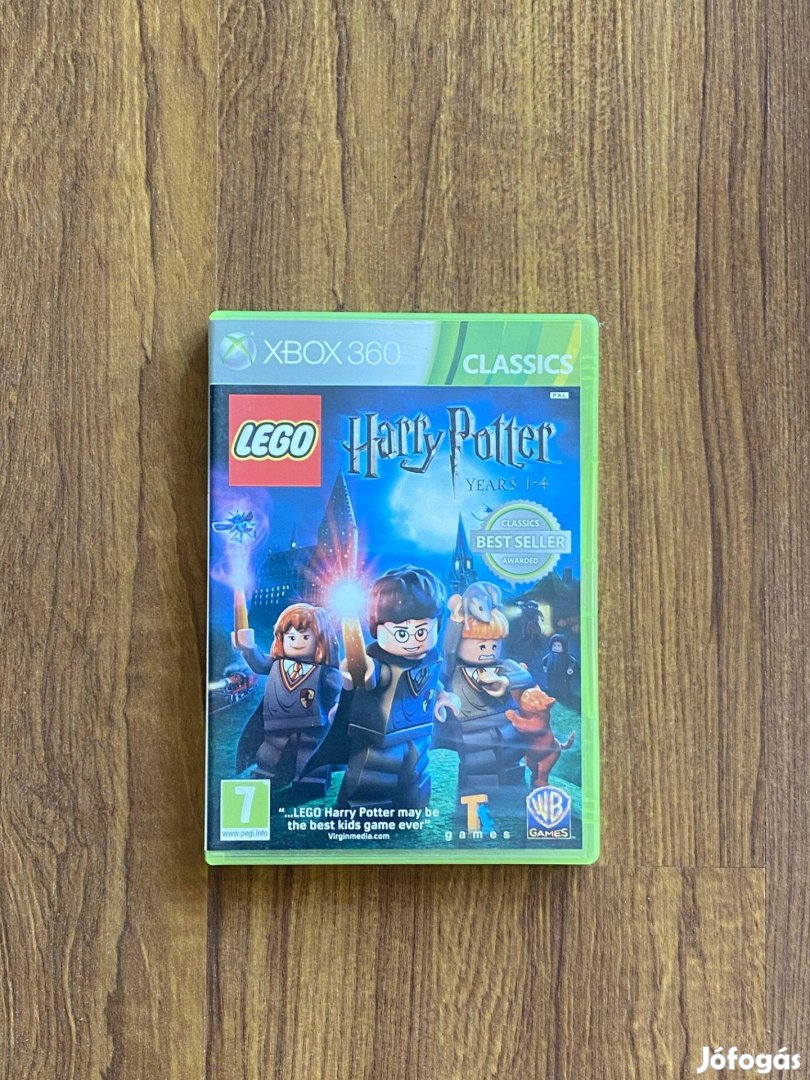 LEGO Harry Potter 1-4 years eredeti Xbox 360 játék