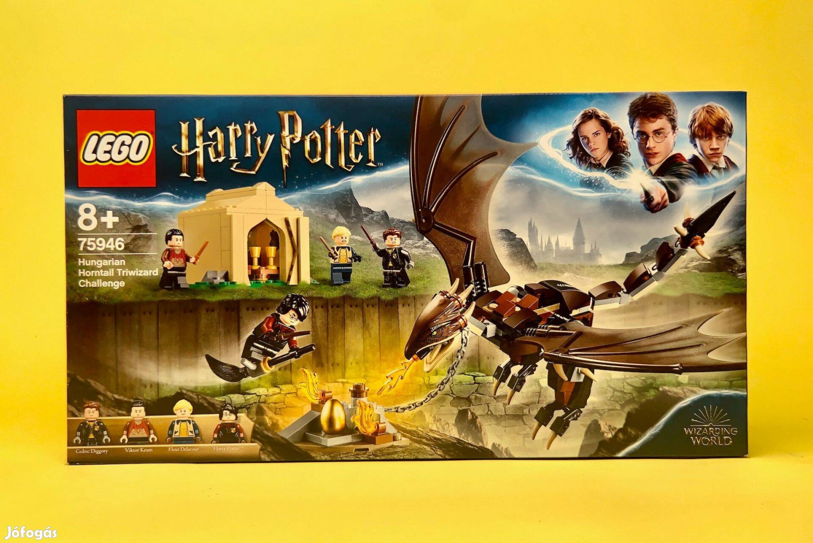 LEGO Harry Potter 75946 Hungarian Horntail Triwizard C, Új, Bontatlan