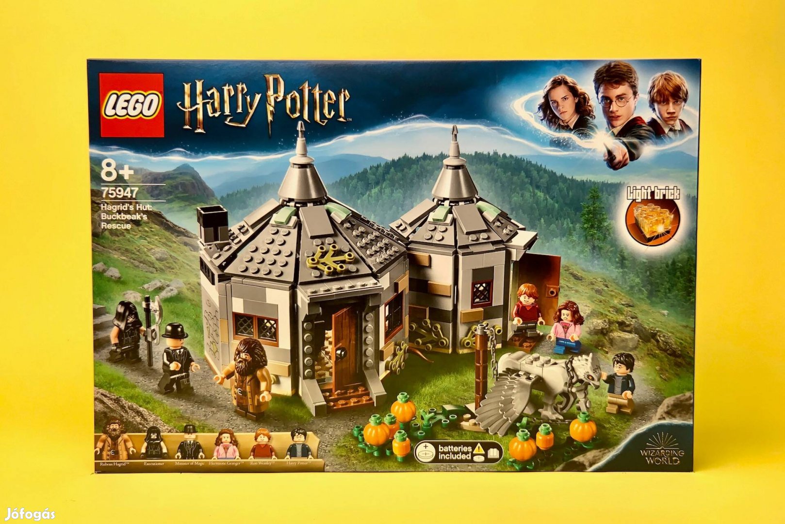 LEGO Harry Potter 75947 Hagrid's Hut Buckbeak's Rescue, Új, Bontatlan