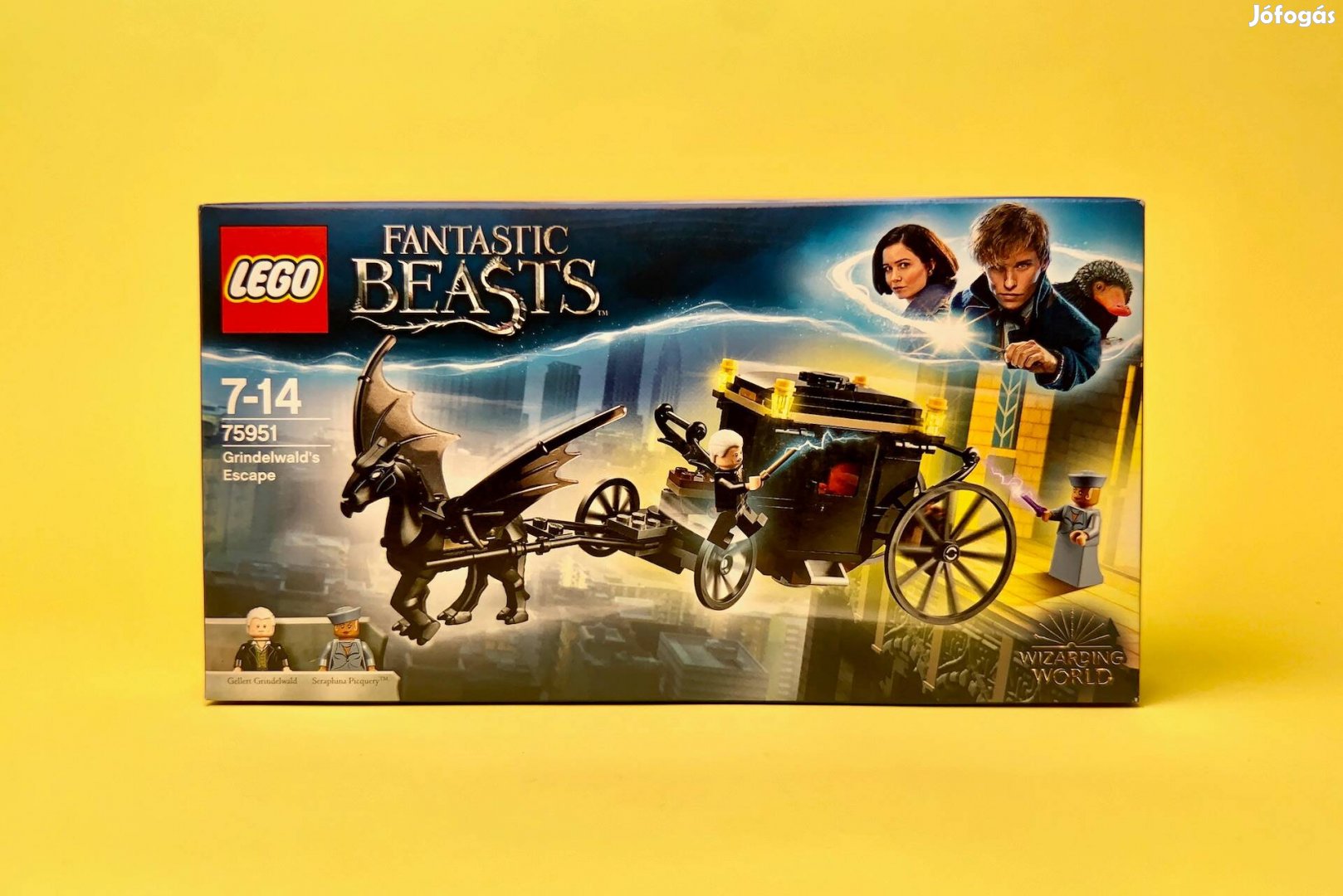 LEGO Harry Potter 75951 Grindelwald's Escape, Uj, Bontatlan