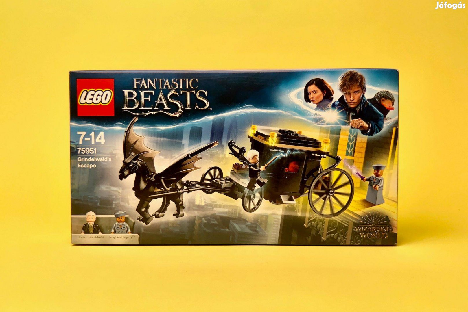 LEGO Harry Potter 75951 Grindelwald's Escape, Új, Bontatlan