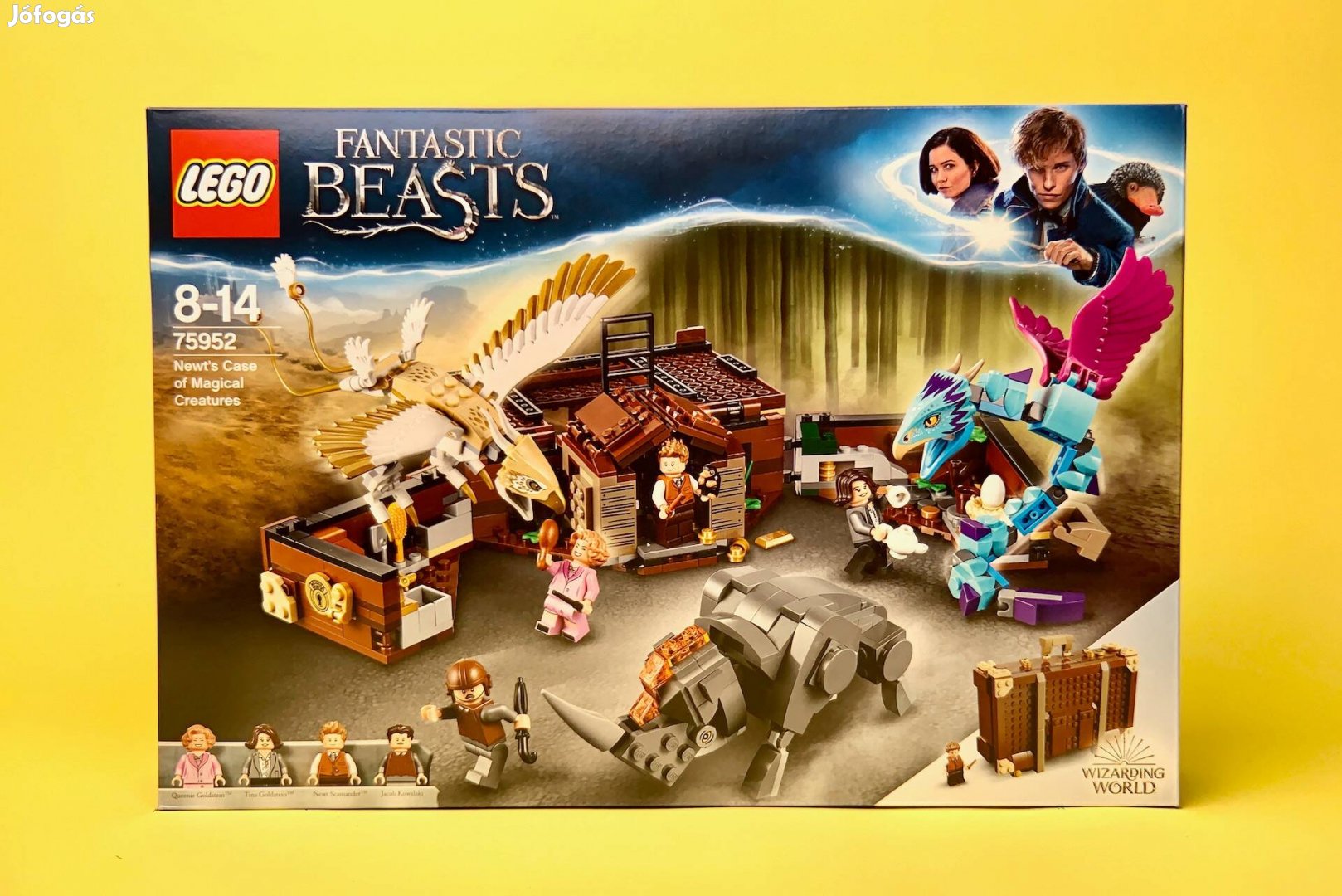 LEGO Harry Potter 75952 Newts Case of Magical Creatures, Uj Bontatlan