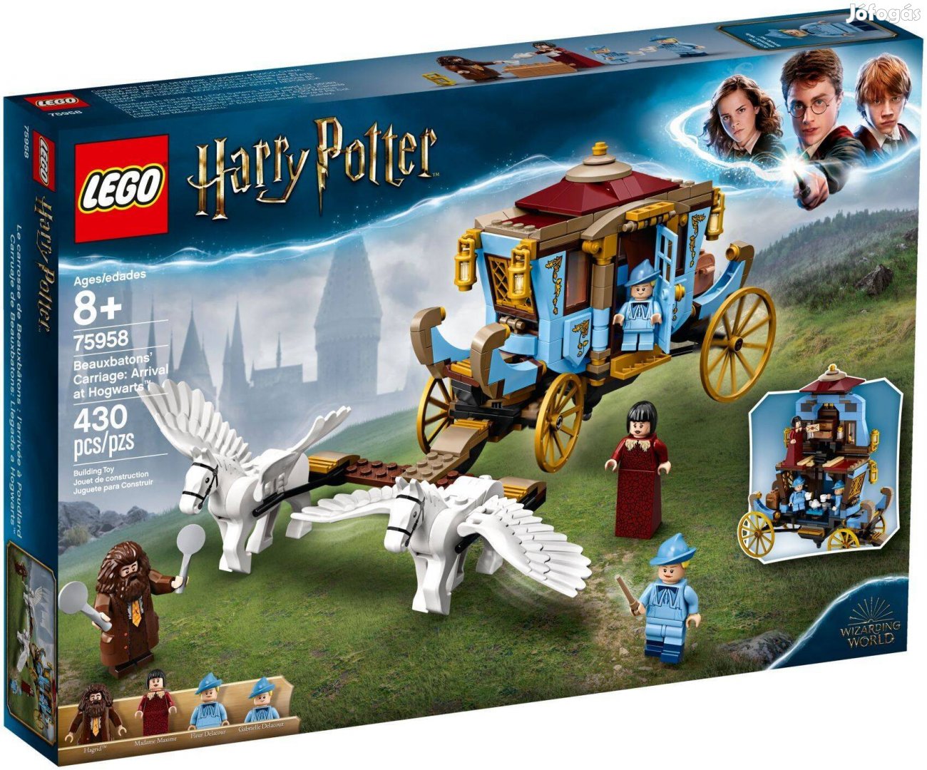LEGO Harry Potter 75958 Beauxbatons' Carriage: Arrival at Hogwarts új,