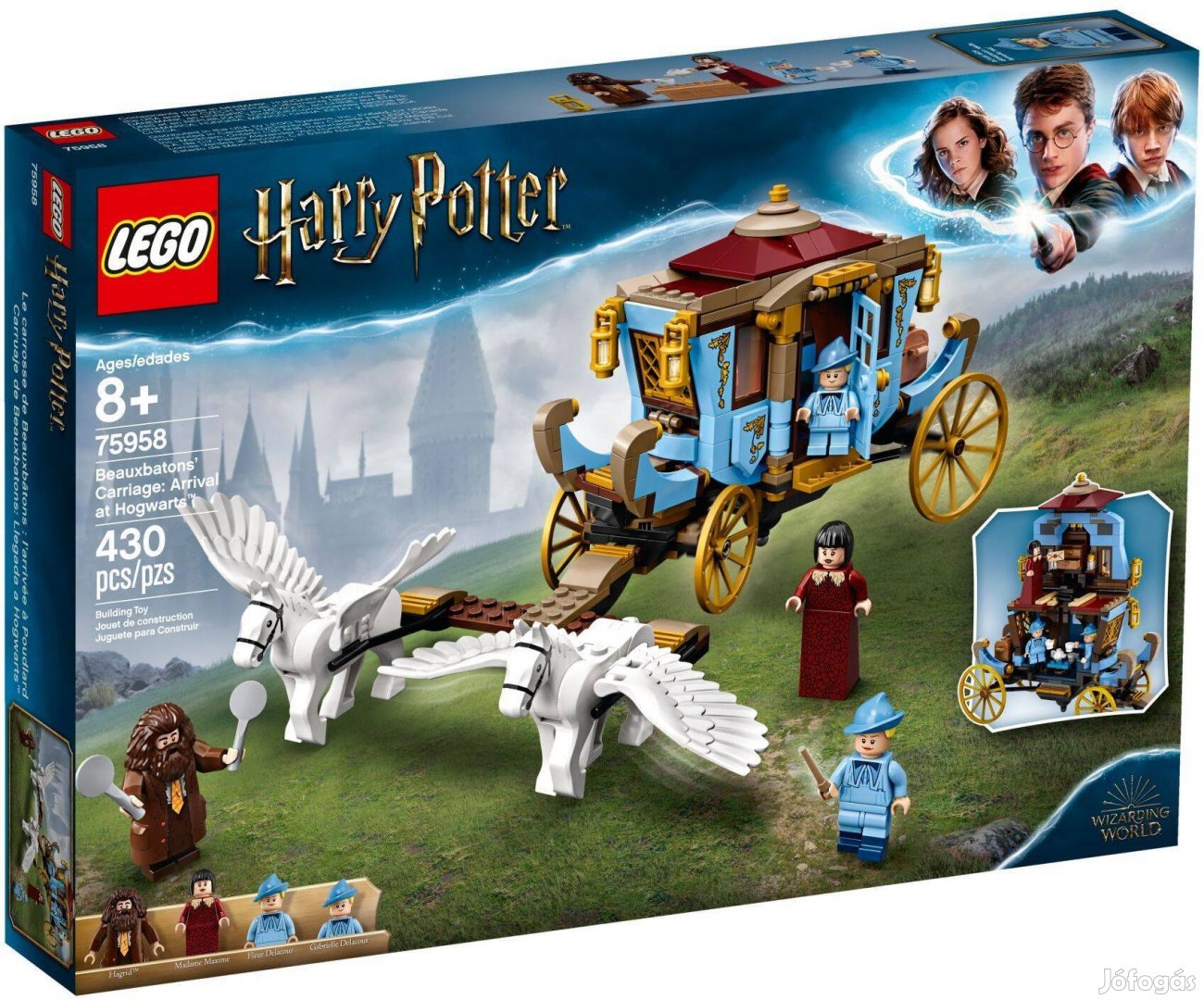 LEGO Harry Potter 75958 Beauxbatons' Carriage: Arrival at Hogwarts új,