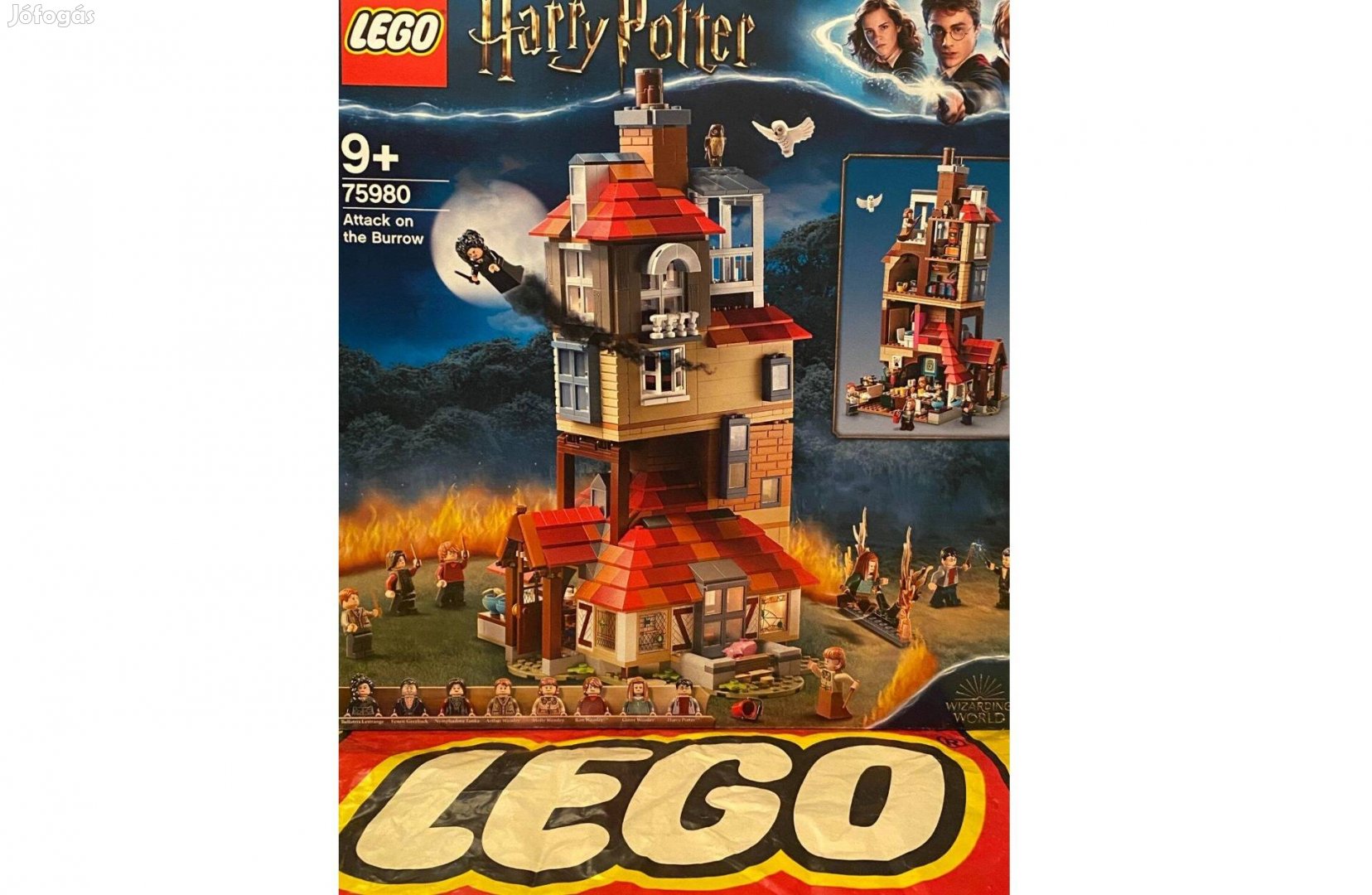 LEGO Harry Potter 75980 Attack on the Burrow Bontatlan készlet