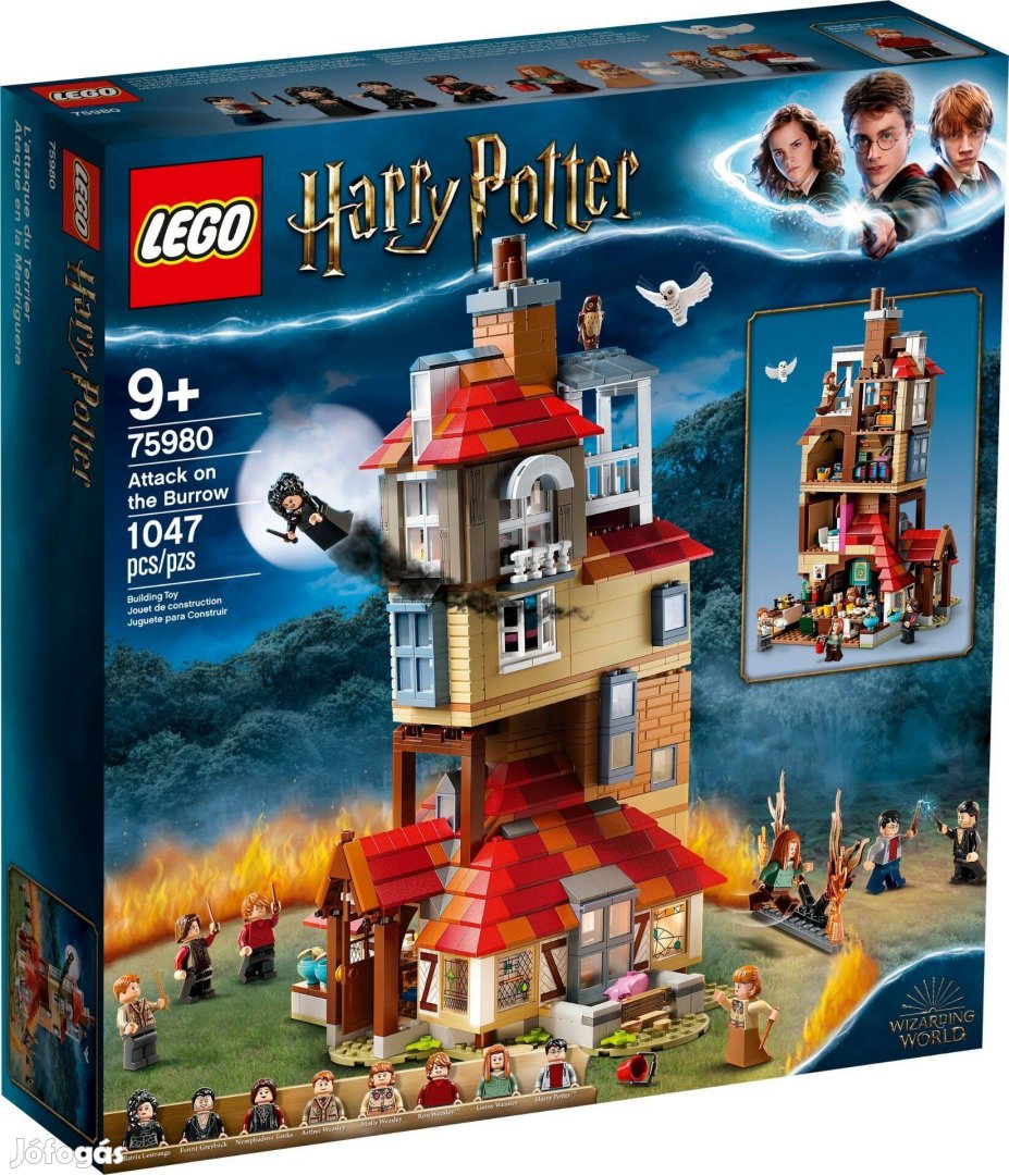 LEGO Harry Potter 75980 Attack on the Burrow új, bontatlan