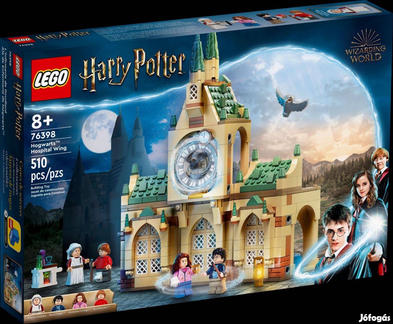 LEGO Harry Potter 76398 Hogwarts Hospital Wing új, bontatlan