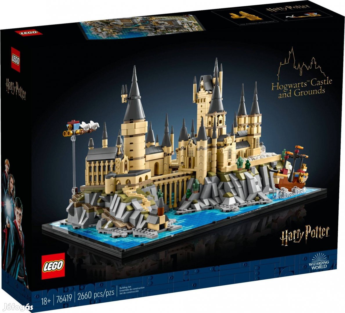 LEGO Harry Potter 76419 Hogwarts Castle and Grounds új, bontatlan