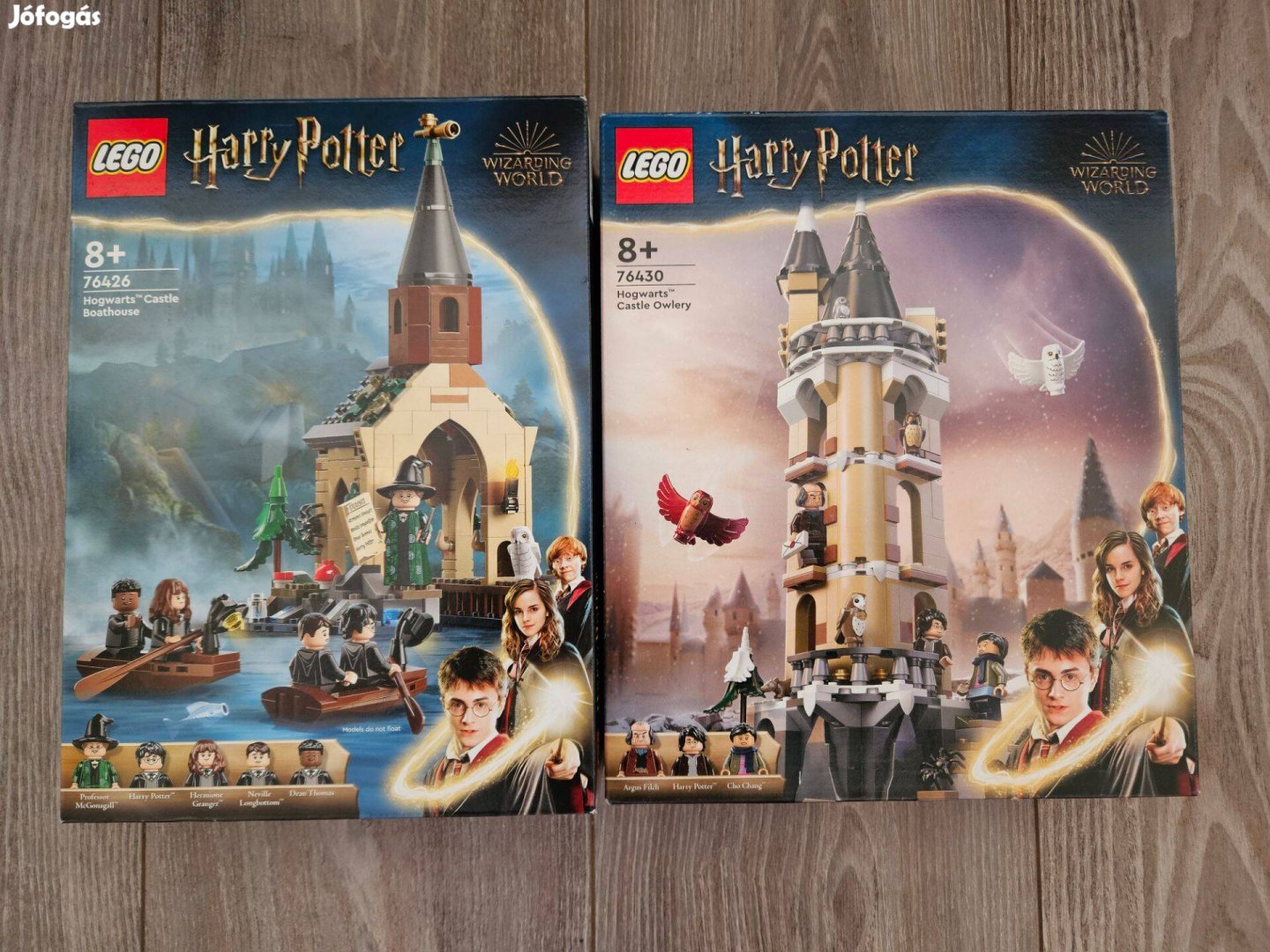 LEGO Harry Potter Roxfort csónakház 76426 és bagolyház 76430 új eladó!