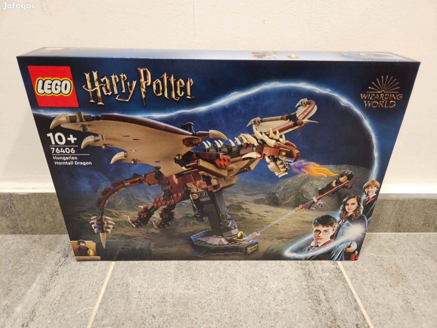 LEGO Harry Potter - Magyar mennydörgő sárkány 76406 új, bontatlan