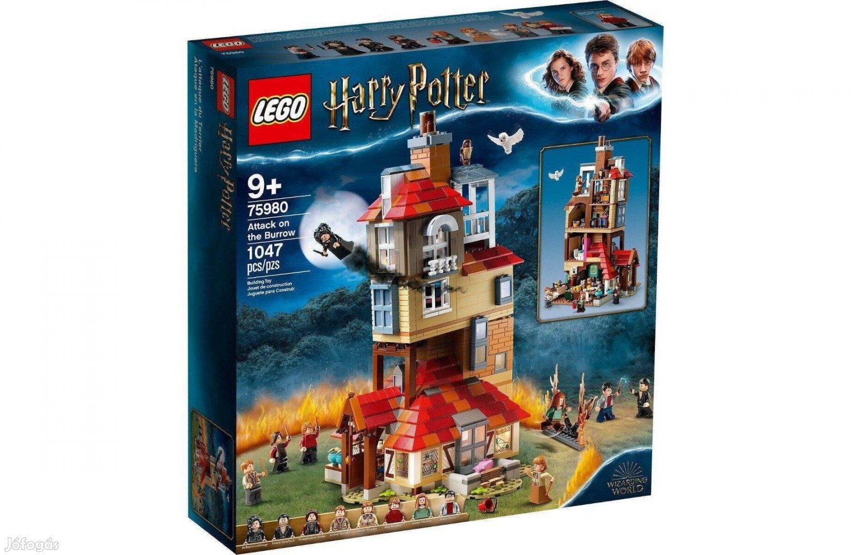 LEGO Harry Potter - Támadás az Odú ellen (75980), bontatlan