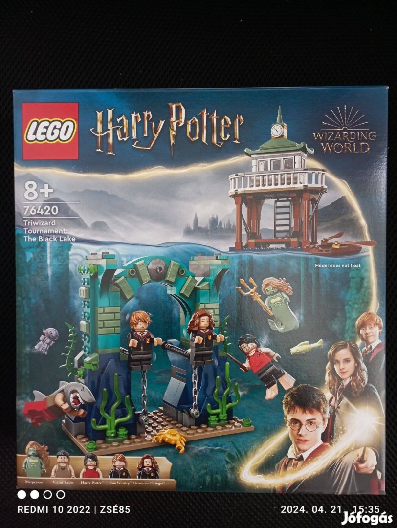 LEGO Harry Potter - Trimágus Tusa A Fekete-tó 76420 (Új bontatlan)