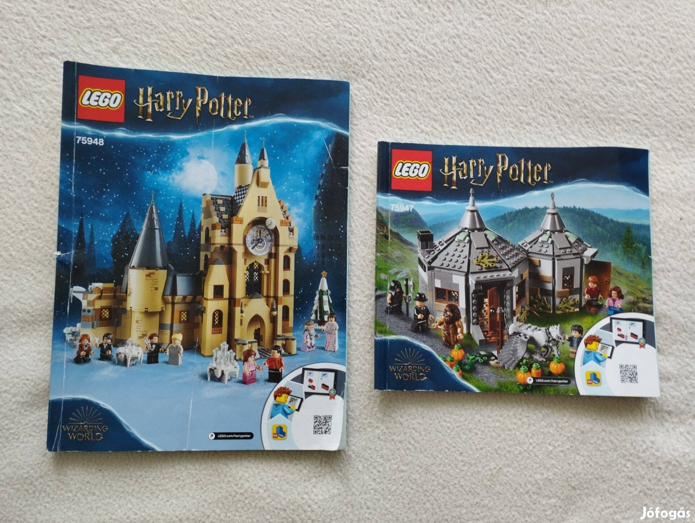 LEGO Harry Potter összeszerelési útmutató füzetek