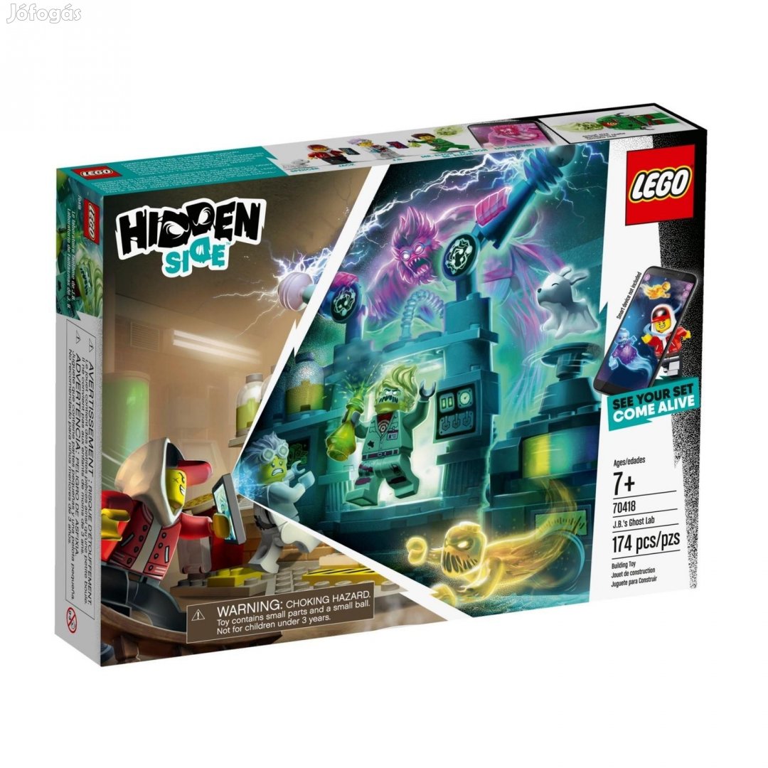 LEGO Hidden Side 70418 JB Szellem Labor