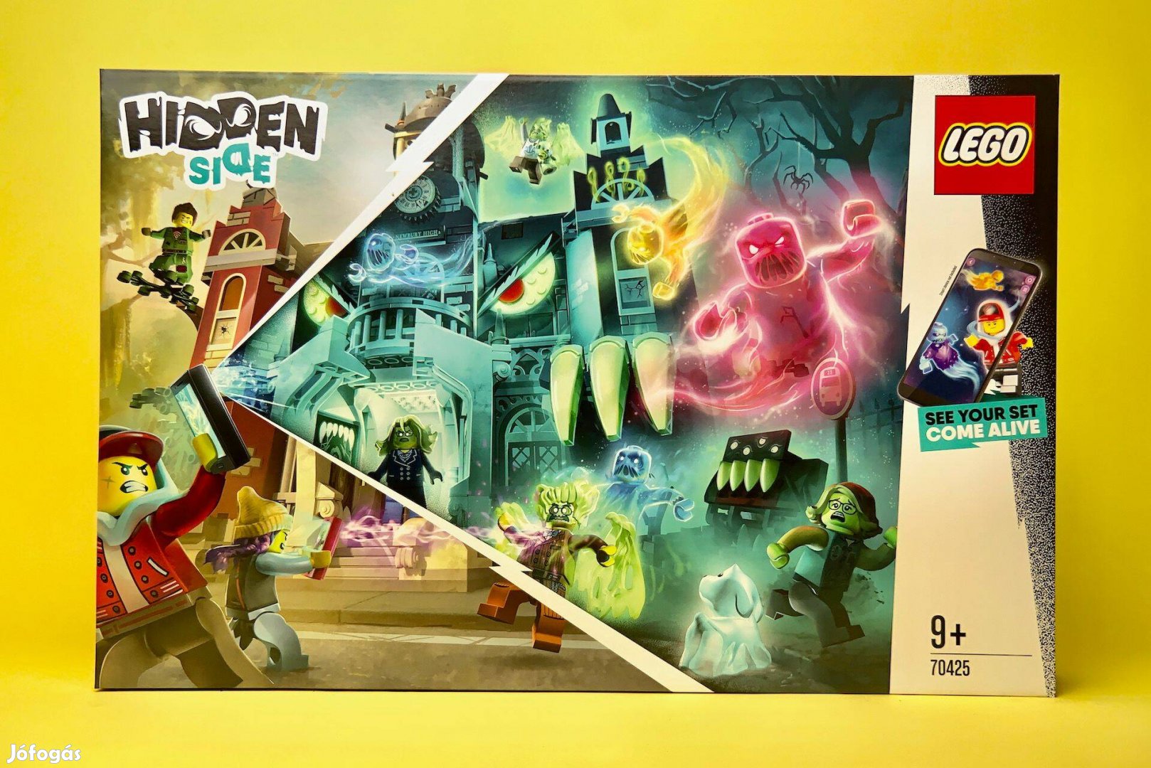 LEGO Hidden Side 70425 Newbury Haunted High School, Új, Bontatlan