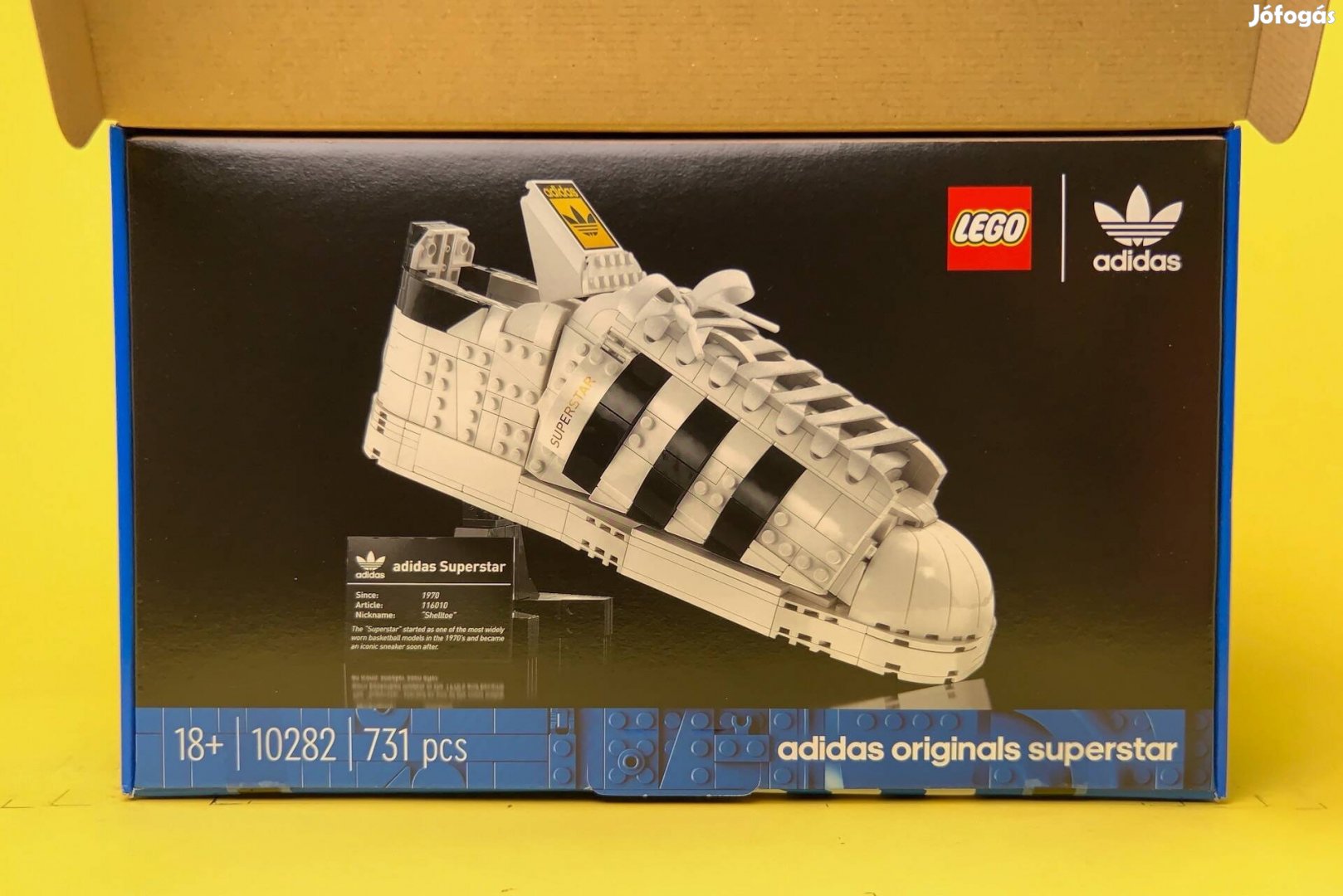 LEGO Icons 10282 Adidas Originals Superstar, Új, Bontatlan