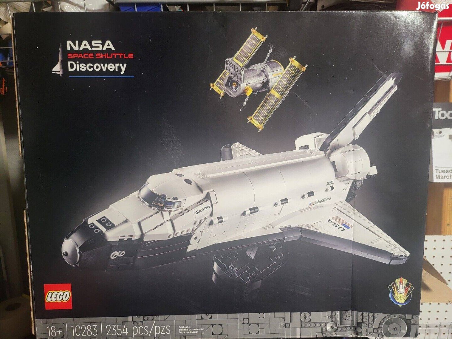 LEGO Icons 10283 A NASA Discovery űrsiklója Bontatlan