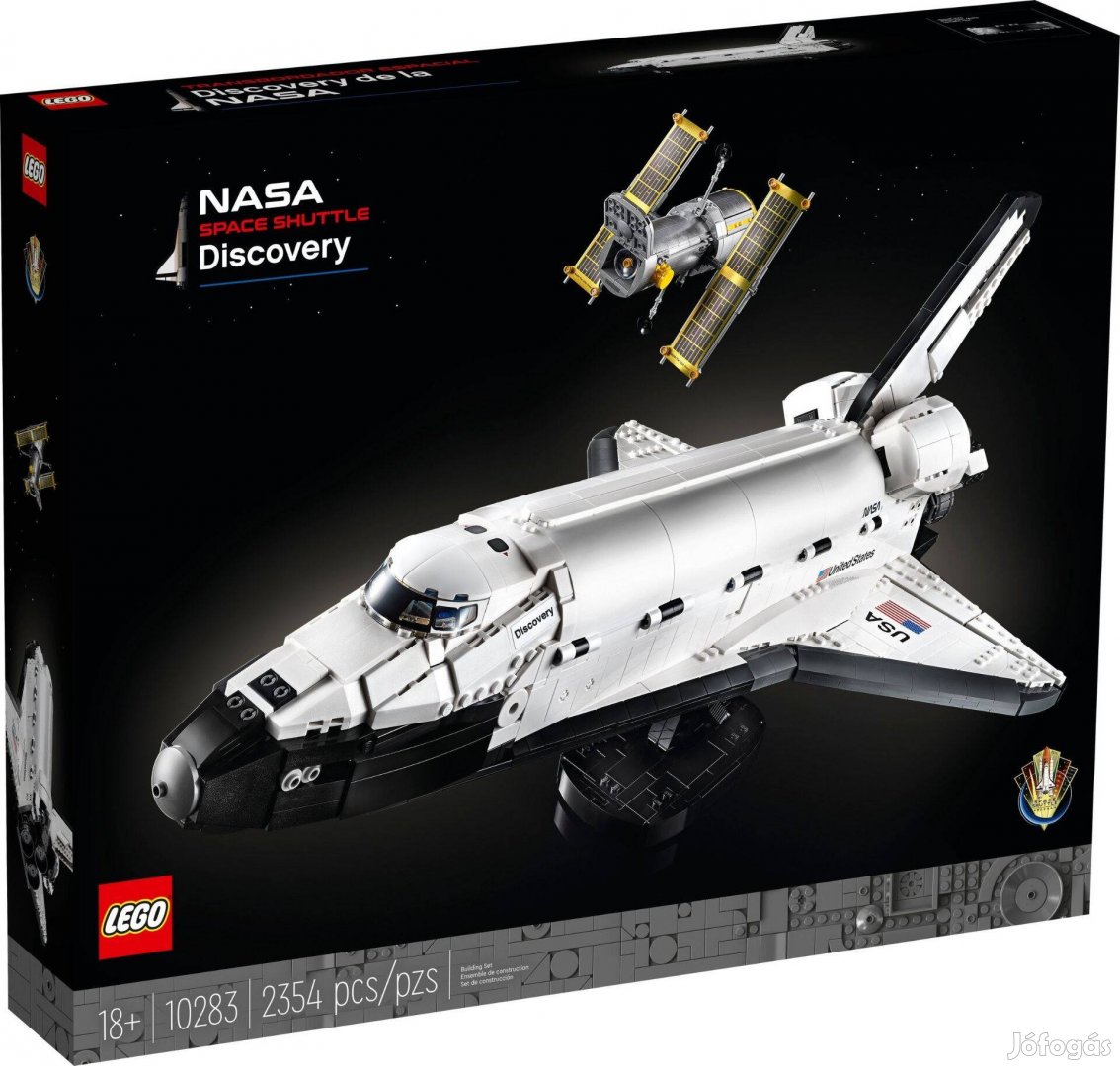 LEGO Icons 10283 NASA Space Shuttle Discovery új, bontatlan