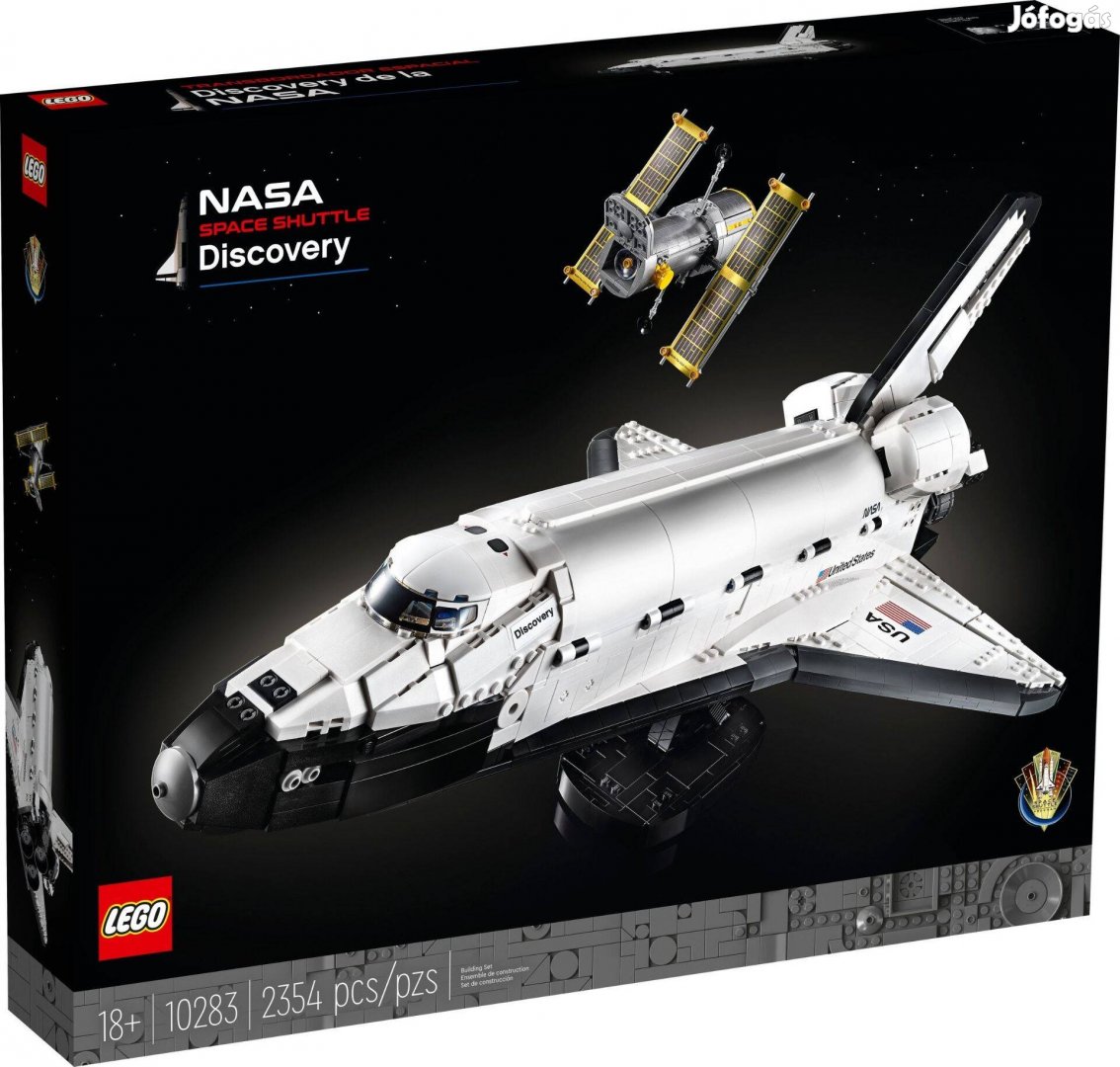 LEGO Icons 10283 NASA Space Shuttle Discovery új, bontatlan