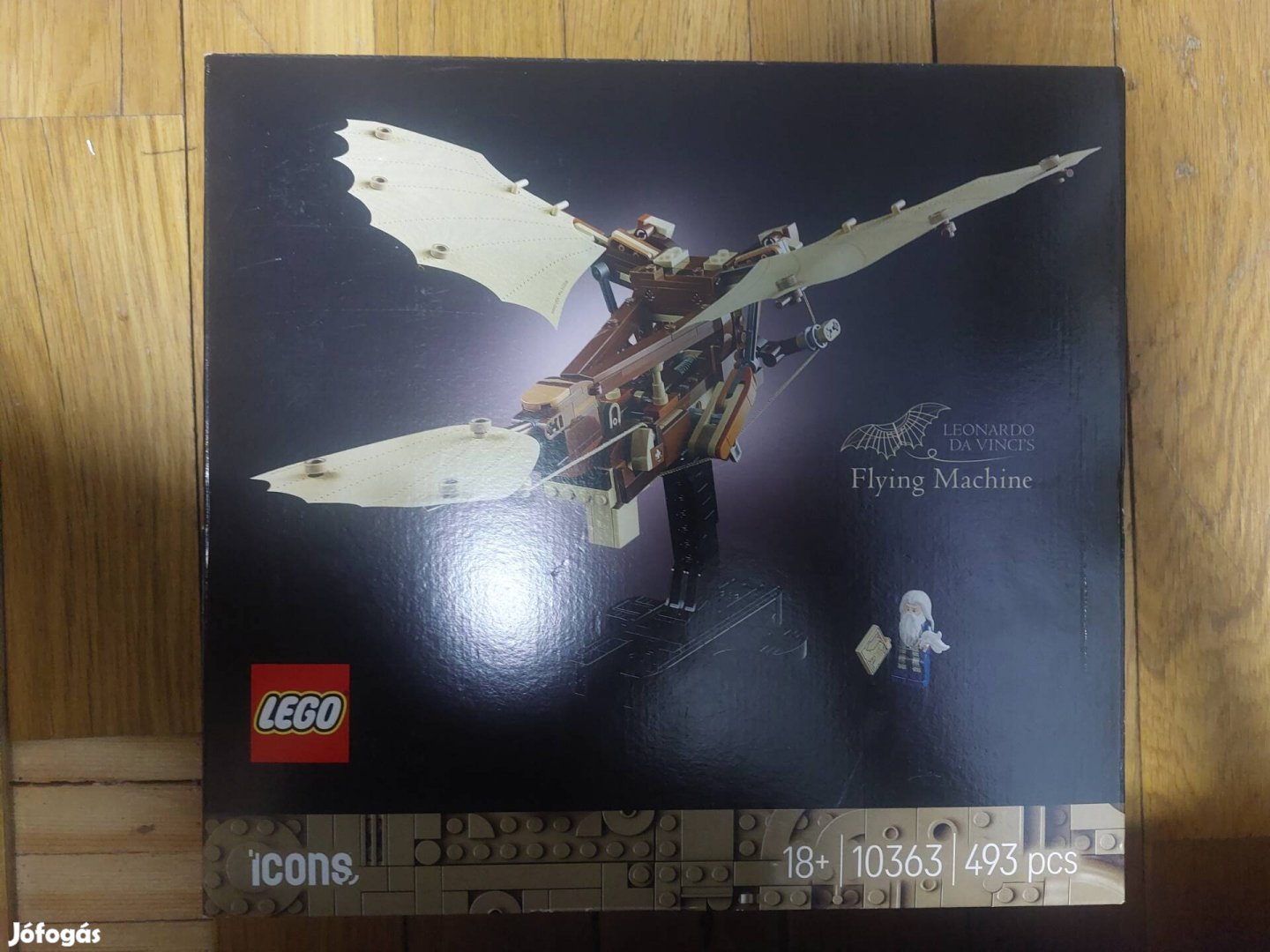 LEGO Icons 10363 - Leonardo da Vinci repülő szerkezete