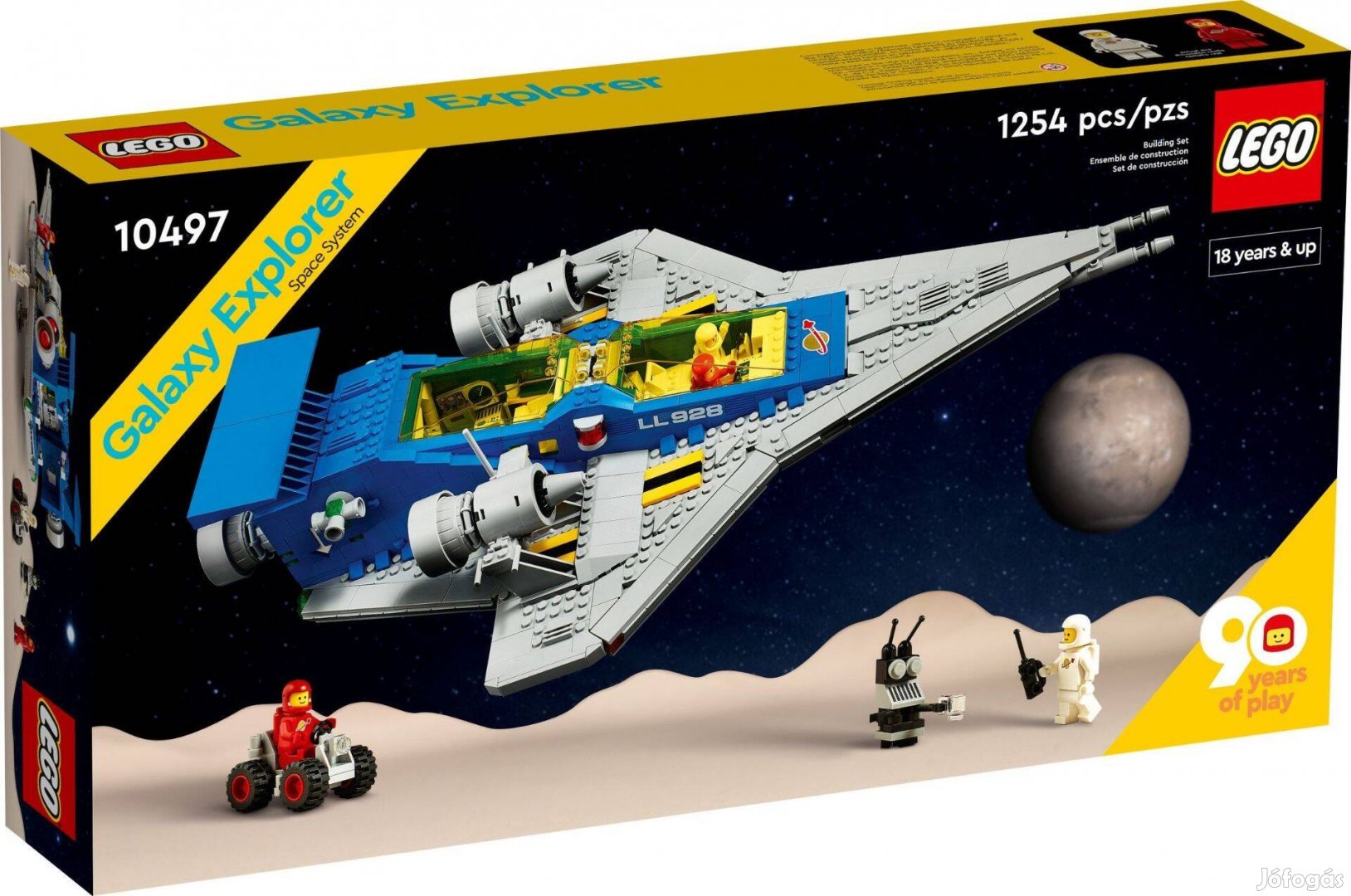 LEGO Icons 10497: Galaxy Explorer új, bontatlan
