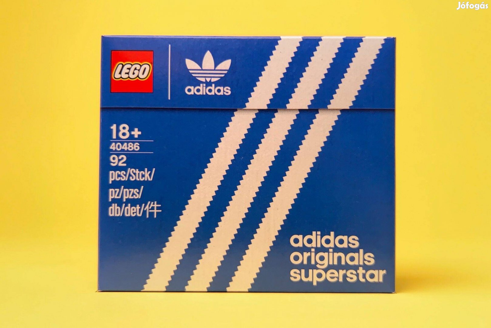 LEGO Icons 40486 Mini Adidas Originals Superstar, Új, Bontatlan