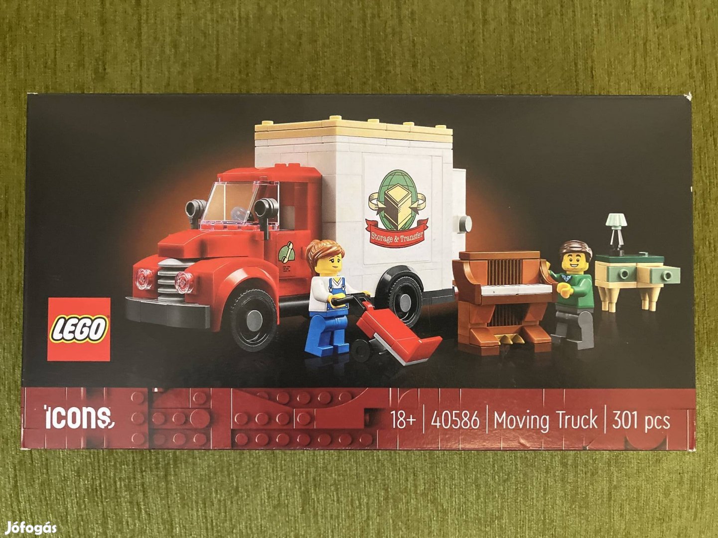 LEGO Icons 40586 Költöztető teherautó, új, bontatlan