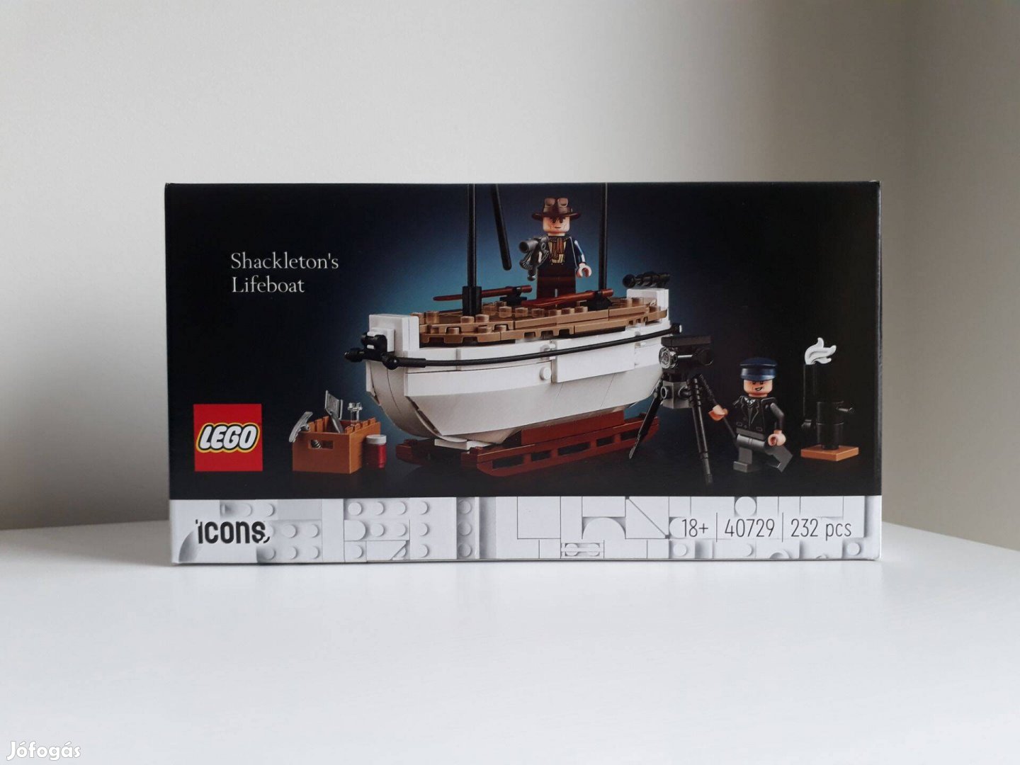 LEGO Icons 40729 Shackleton mentőcsónakja Bontatlan Új