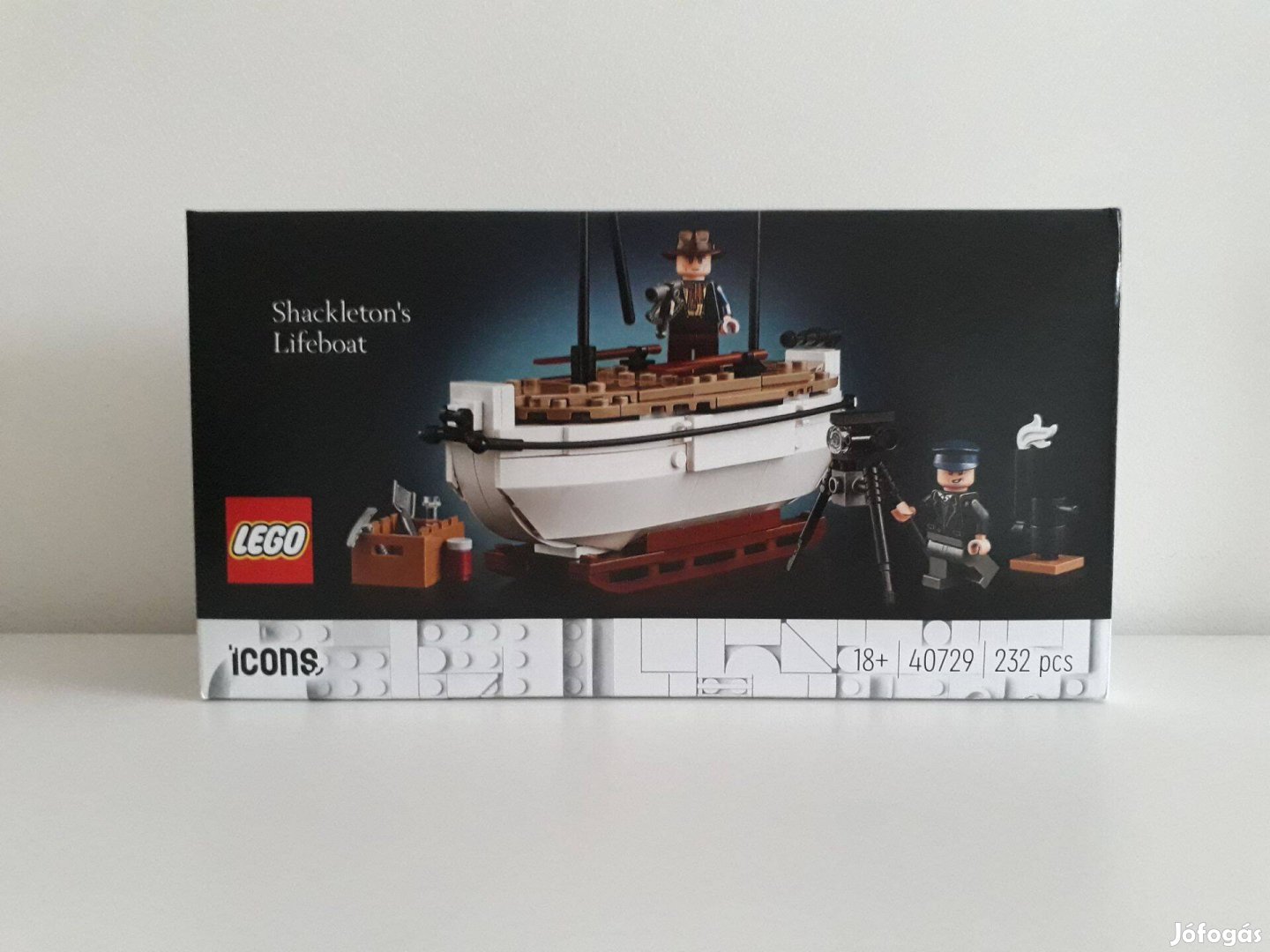 LEGO Icons 40729 Shackleton mentőcsónakja Bontatlan Új