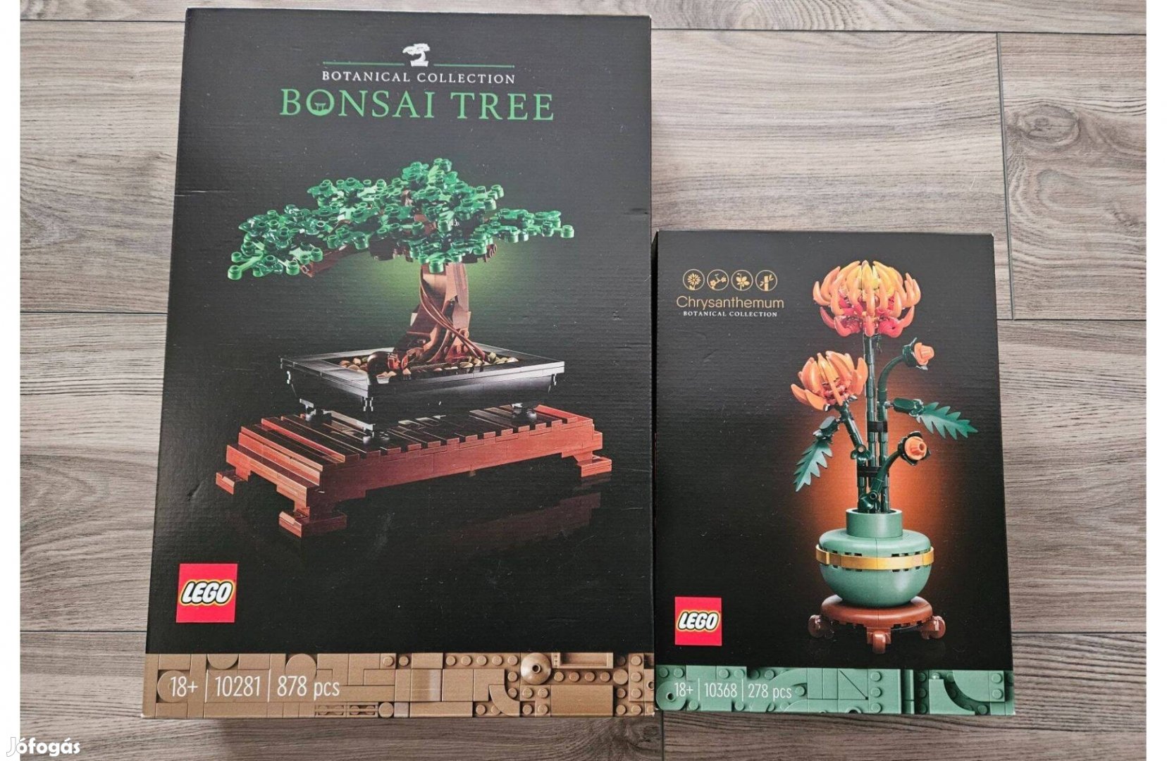 LEGO Icons Bonsai fa 10281 és Krizantém 10368 bontatlan együtt eladó!