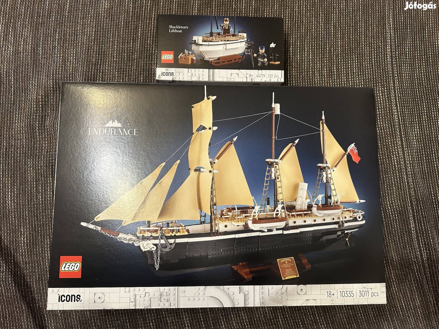 LEGO Icons Endurance (10335) + Shackleton mentőcsónakja (40729)