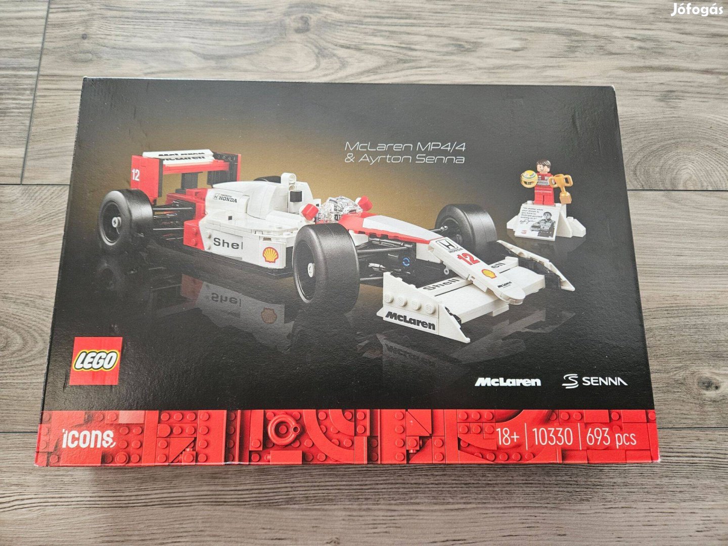 LEGO Icons Mclaren MP4/4 és Ayrton Senna 10330 bontatlan eladó!