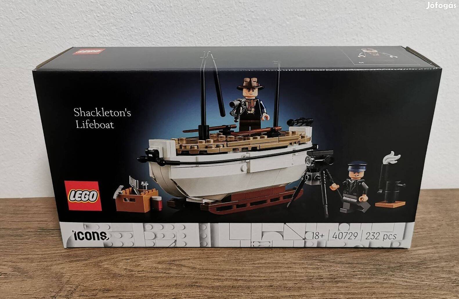 LEGO Icons- Shackleton mentőcsónakja (40729)