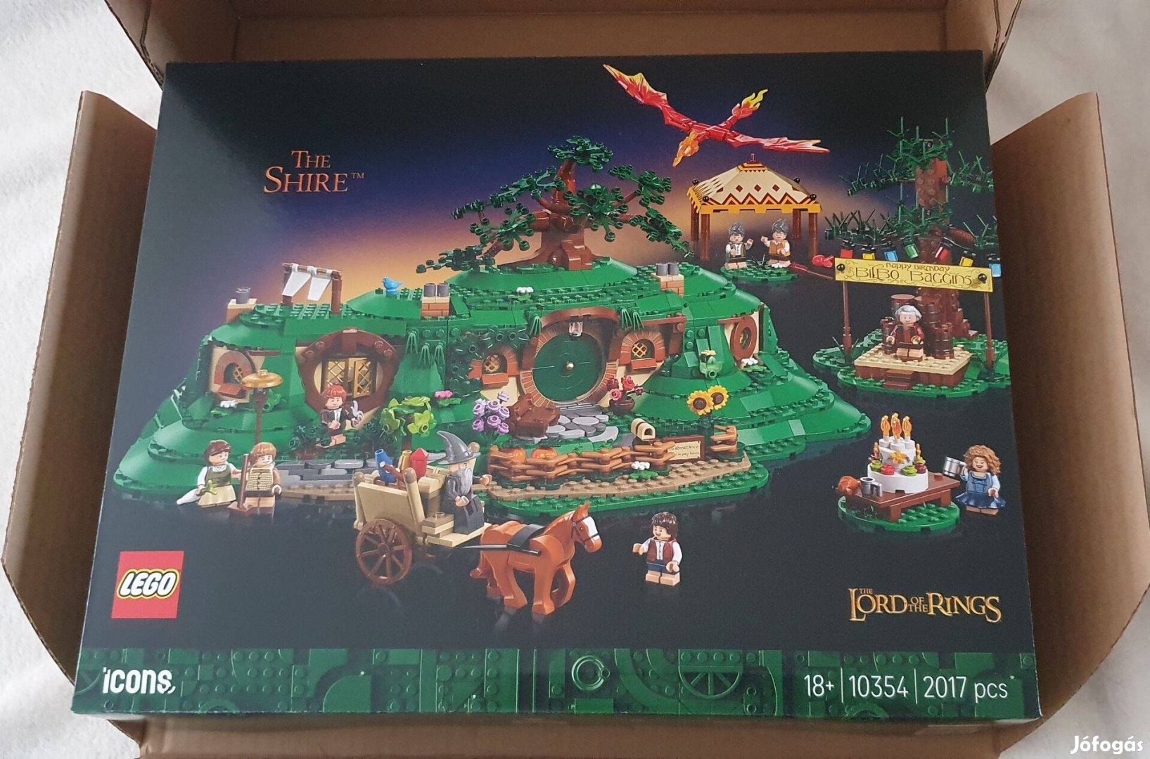 LEGO Icons - A Gyűrűk Ura A Megye (10354) Új!