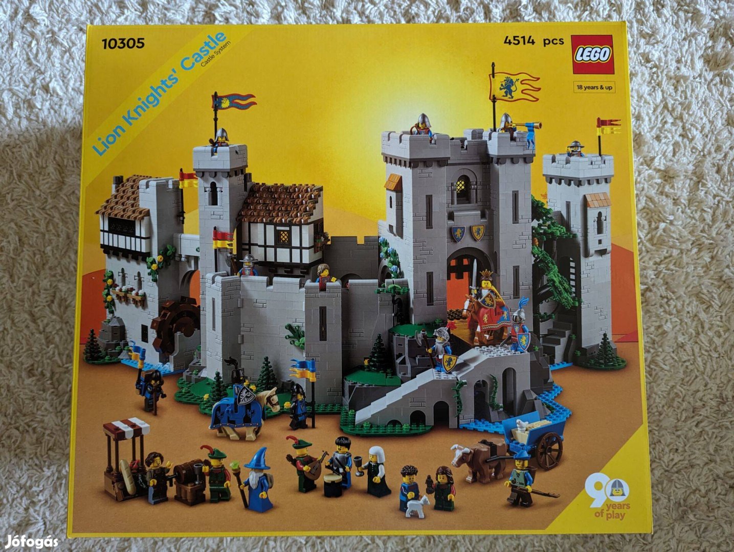 LEGO Icons - Az oroszlánlovagok kastélya (10305) Új, Bontatlan