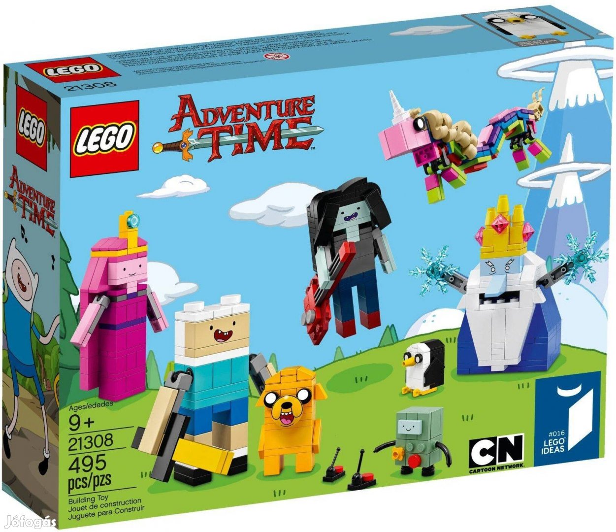 LEGO Ideas 21308 Adventure Time bontatlan, új