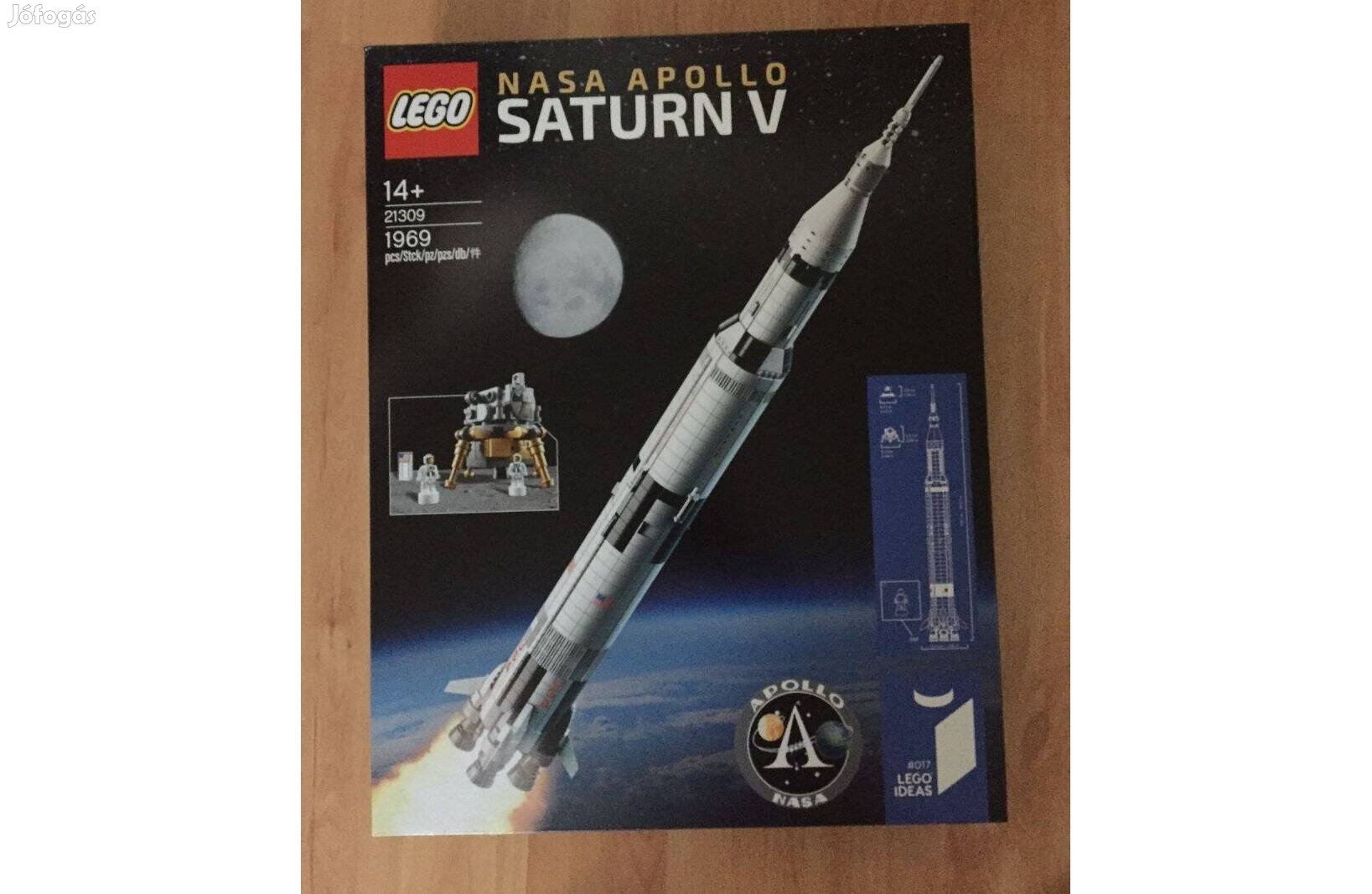 LEGO Ideas 21309 92176 NASA Apollo Saturn V, Új, Bontatlan