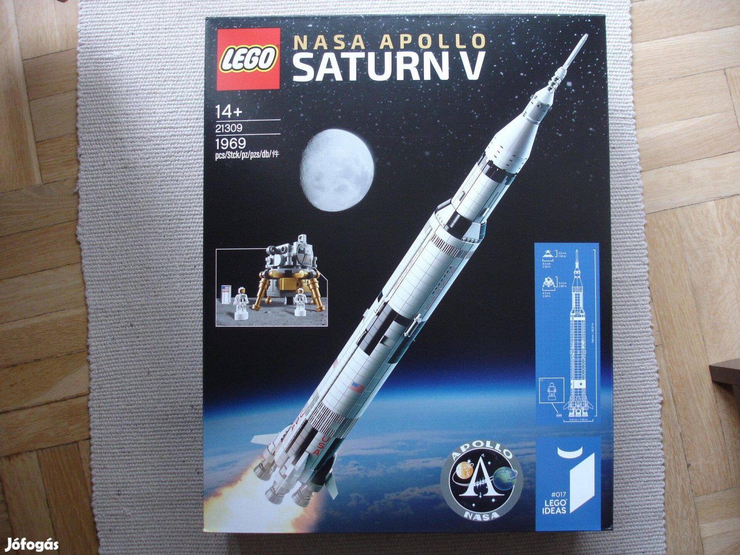 LEGO Ideas 21309 NASA Apollo Saturn V Bontatlan