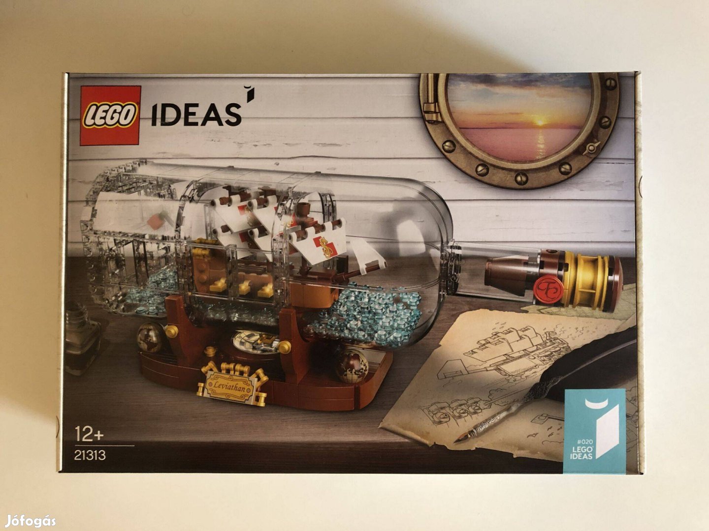 LEGO Ideas 21313 Hajó a palackban Új! Bontatlan!