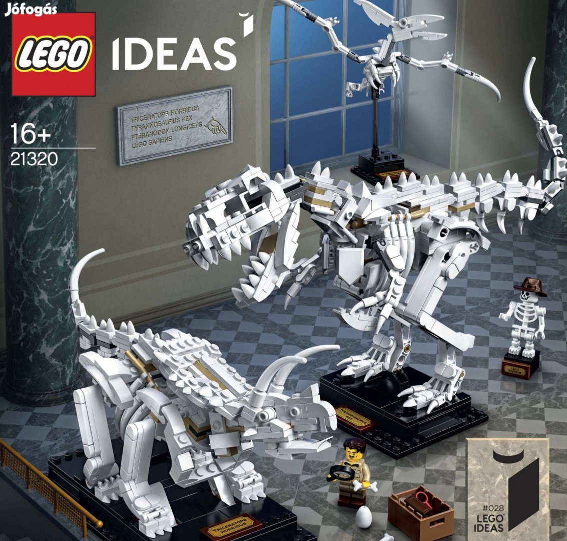 LEGO Ideas 21320 Dinosaur Fossils új, bontatlan